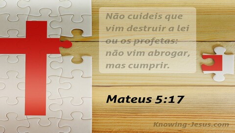 Mateus 5:17 Abolição (silver)